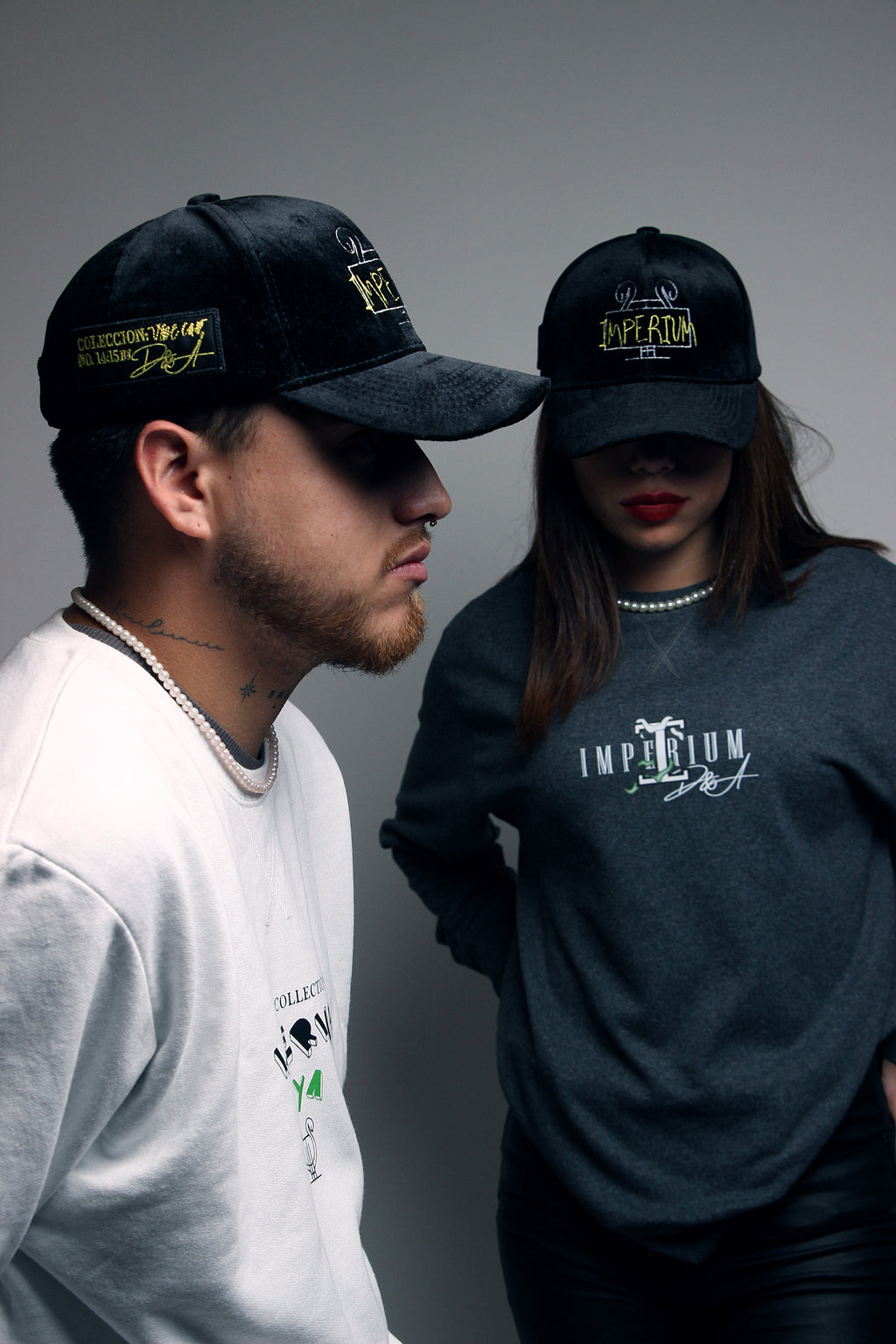 Sudadera crewneck gris oxford | PRIMIS COLLECTION