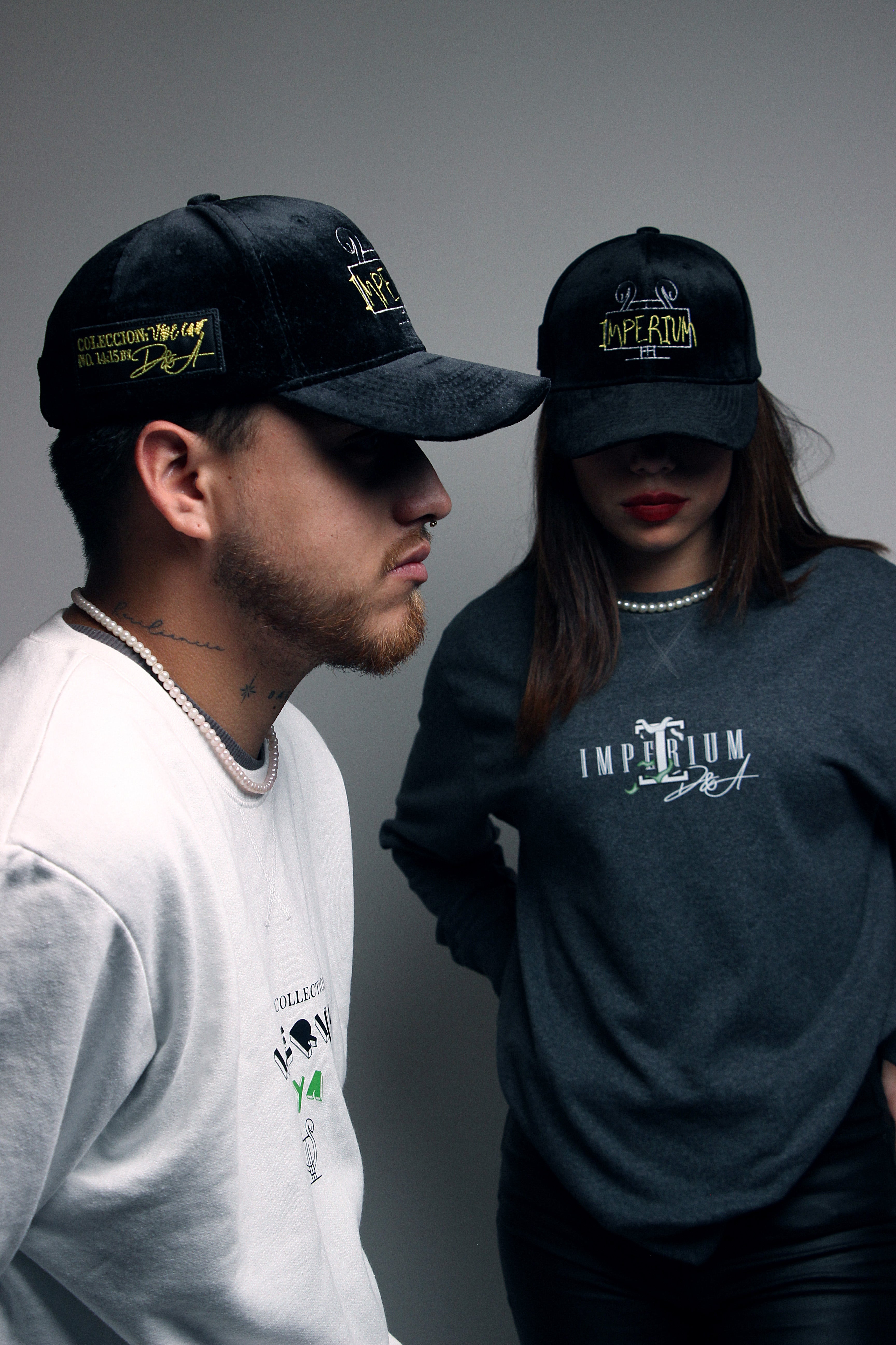 Sudadera crewneck gris oxford | PRIMIS COLLECTION